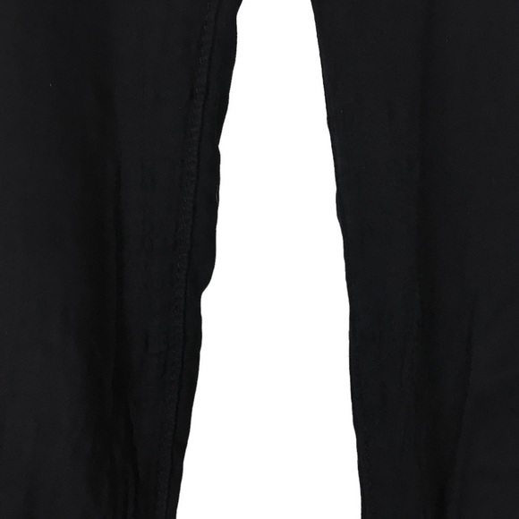 HUDSON Jeans Collin Skinny Slim Fit Flap Pockets Black Stretch Denim Size 24 - Picture 11 of 12